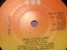 THE CLASH - This Is England / IRISH RARE PRESS 7