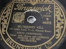 Louis Armstrong  -  Blueberry Hill  :  That Lucky Old Sun    -  10” 78 rpm