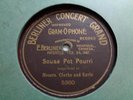 BERLINER CONCERT GRAND 5360 Clarke And Earle (Banjos) Sousa Pot Pourri