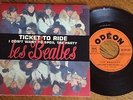 RARE FRENCH SP THE BEATLES JUKEBOX ODEON SO 10129 TICKET TO RIDE
