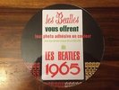FRENCH BEATLES FRONT INSERT FOR THE LP LES BEATLES 1965 ODEON OSX 228
