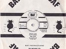 THE CATS Swan Lake / Swing Low UK BAF RECORDS 7