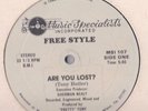 FREESTYLE ARE YOU LOST Rare Miami Electro Vocoder/Funk 1984 VG++
