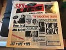 RARE- GUNS N ROSES LIES, ORIGINAL 1988 1ST PRESSING GEFFAN- TRANSLUCENT EX/EX