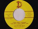 ACE IN THE HOLE: The Way I Feel About You / Lonesome Rodeo Cowboy 45 (George St