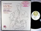 STRAVINSKY Compl. Piano Works (Bernard Ringeissen) ADES FRANCE 4 LPs