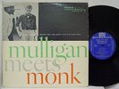THELONIOUS MONK - Mulligan Meets Monk (1st US MONO Pressing on RIVERSIDE)