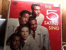 THE 5 SATINS SING  ORIGIONAL EMBER  ELP-100  RARE