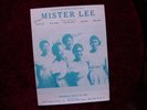 The Bobettes - Mister Lee  Original 1957 sheet music  RARE