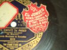 VINTAGE GENNETT 78 RPM MEXICAN SONGS RARE RECORD #8379