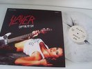 SLAYER CAPTOR OF SIN LIVE JAPAN LP WHIE MARBLE 12 MADE RUTHIE'S INN 1984