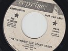 THE BLOSSOMS That's When The Tears Start 45 on reprise northern soul promo HEAR