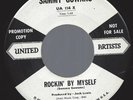 Sammy Gowans Rockin' By Myself / Kissin' At The Drive-In 45 NM 1958 Rockabilly