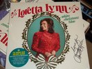 LORETTA LYNN-AUTOGRAPHED-NEW CHRISTMAS ALBUM-WHITE CHRISTMAS BLUE