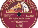 Comedian Harmonists - Mein kleiner grüner Kaktus / Lebe wohl ... - 1934
