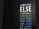 CANNONBALL ADDERLEY Somethin’ Else LP Original DEEP GROOVE Blue Note RARE RVG