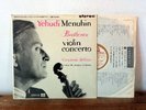 MENUHIN & SILVESTRI / BEETHOVEN violin concerto / OG UK HMV ASD STEREO ED1 VG++