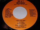 JOEY LOBO Little Bit / I'm The One 45 PRIVATE MODERN SOUL FUNK BOOGIE AZ OK&T