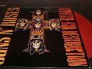 GUNS N ROSES Appetite for Destruction  color vinyl   LP unplayed cross cover