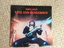 Original LIVE AND DANGEROUS by THIN LIZZY Double Vinyl 12