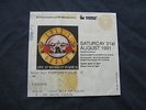 GUNS N ROSES USED TICKET.WEMBLEY STADUIM.1991.IN VERY GOOD CONDITION.