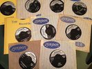 9 X original ROCK & ROLL 45s on UK LONDON AMERICAN