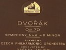 CZECH PHILHARM. ORCH. & TALICH Dvorak: Symphony No. 2 D Minor/D-moll Op. 70 A202