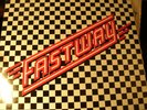 FASTWAY 1983 self-titled glam metal LP  AUTOGRAPHED Fast Eddie Charlie McC EXC
