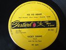 VICKY SIMMS Yo Yo Heart / I Wanna Bop - FESTIVAL rockabilly Billy Harlan VIC