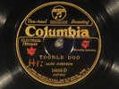 78 RPM -- Alec Johnson, Columbia 14416, E+  Blues