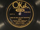 78 RPM -- Fiddlin' John Carson Virginia Reelers, Okeh truetone 45077, E+ Country