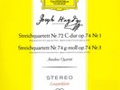 DGG SLPM-138072 Red Stereo Sticker HAYDN String Quartets op.74 AMADEUS QUARTET