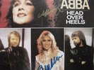 Abba Hand signed Head over heals by all four  members.