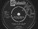 THE FOUR TOPS - WITHOUT THE ONE YOU LOVE - RARE STATESIDE UK