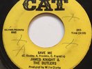 SOUL FUNK James Knight & The Butlers SAVE ME Cat 45 very rare Miami KILLER