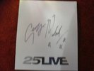 George Michael signed 25 live programme