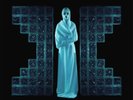 Drab Majesty - The Demonstration Vinyl LP Limited x/100 Translucent Blue NEW