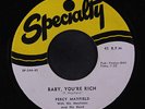 PERCY MAYFIELD & MAYTONES: Baby, You're Rich / The Voice Within 45