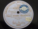NELLIE MELBA chant hindu  /  GRAMOPHONE MELBA RECORD