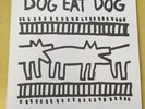 RARE KEITH HARING LP VINYL RECORD ART DOG EAT DOG / NO BANKSY / NO WARHOL /