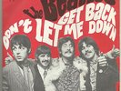 THE BEATLES GET BACK/DON'T LET M DOWN nice FRANCE picture sleeve on Apple beat