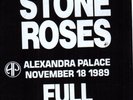 The Stone Roses - Original Used Vintage Full Access Pass. 1989 Ally Pally