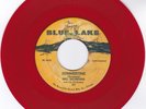 RED SAUNDERS-BLUE LAKE 101 RED VINYL RARE R&B JAZZ 45 SUMMERTIME/RIVERBOAT VG+