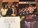 AC/DC 6 Lp Lot