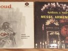 2 Messe Armenienne(Armenian Mass)/The Oud Aram Arakelian Ensemble lp