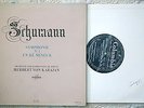 SCHUMANN Symphony n.4 KARAJAN EMI/Pathe FC 1070 French 10 inch Cassandre