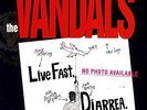 Live Fast Diarrhea [Analog] Vandals LP Record