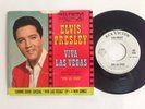 Rare Promo 45 Elvis Presley viva Las Vegas / what'd say OG w/ Picture Sleeve EX+