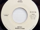 RINGO STARR Wings ATLANTIC PROMO 45 BEATLES 