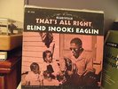 Blind Snooks Eaglin, THAT'S ALL RIGHT, Prestige Bluesville 1046, orig dg